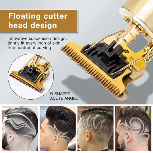 Electric Hair Clipper Hair Trimmer for Men Rechargeable Electric Shaver Beard Barber Hair Cutting Machine for Men Hair Cut