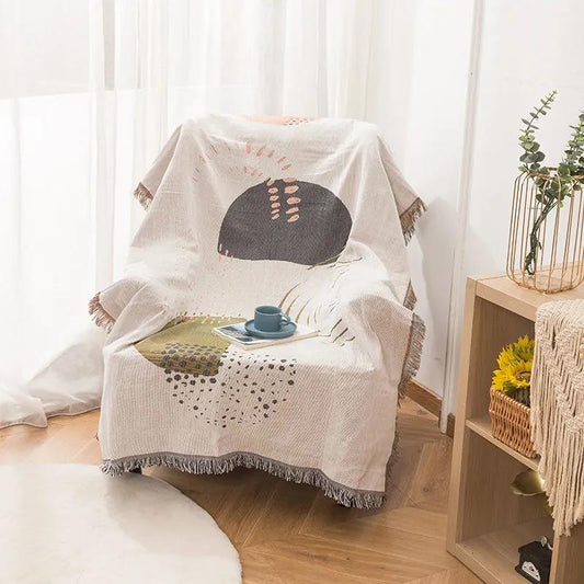 Anti-cat Scratch Sofa Cover Full Cover Cloth Blanket Universal Dustproof Universal All-inclusive Chaise Longue Sofa Cushion Protective Cover