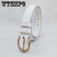 Fashion leather belts for women stitching up thin belt woman Pin buckle strap female High quality