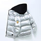 Winter Fashion Trend Down Jacket Men's Student Warm Thick White Duck Down Hooded Jacket