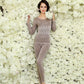 Ladies Thermal Underwear Winter Suit Thin Autumn Clothes Trousers Bottom Round Neck Body Shaping Tights