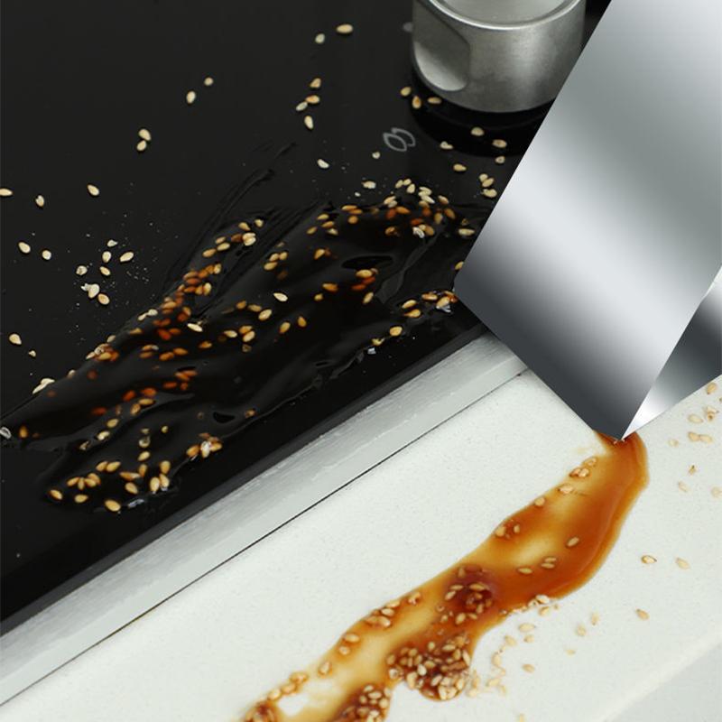 Kitchen Temperature Resistant Aluminum Foil Gas Stove Sticker Waterproof Countertop Pool Sink Waterproof Sticker Mildew Proof Water Retaining Strip