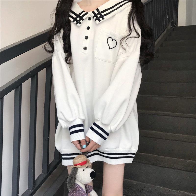 Winter Sweatshirt Women Fashion Oversized Loose Pullover Long Hoodies Lantern Sleeve Women Hoodies Sweatshirt Plus Size Casual Top Clothes