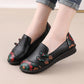 Women's Casual Shoes 2021 Genuine Leather Shoes Woman Loafers Slip-On Flats Ladies