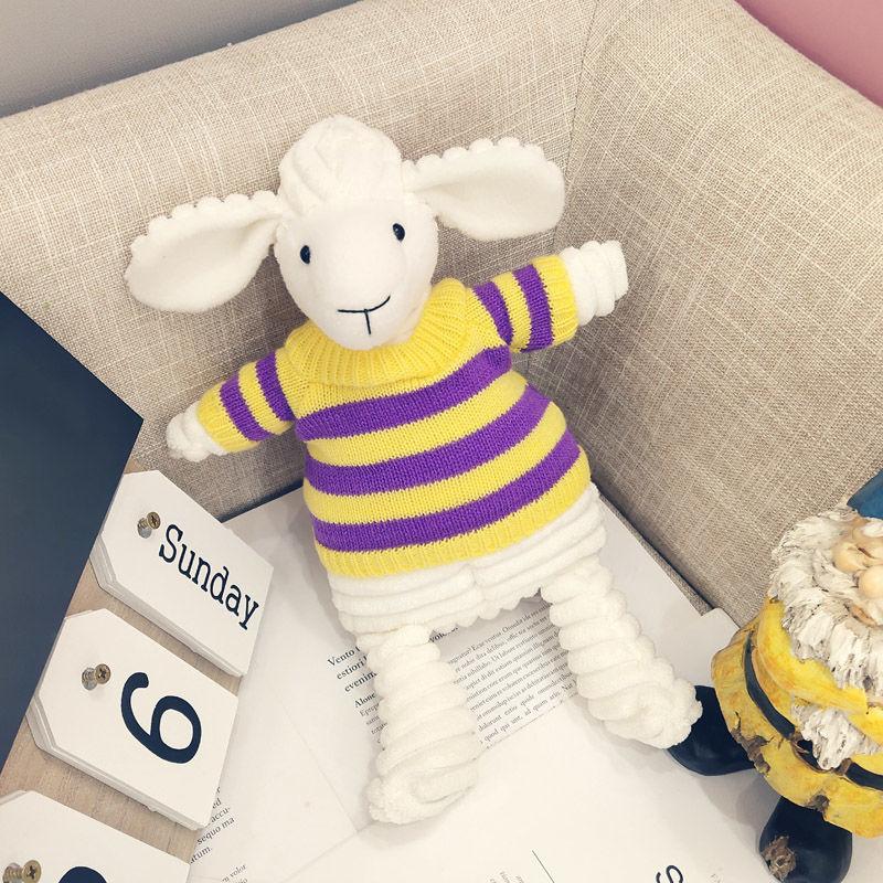 Lamb Doll Ragdoll Sleeping Pillow Pig Doll Plush Toy Girl Cute Bed Child Birthday Gift