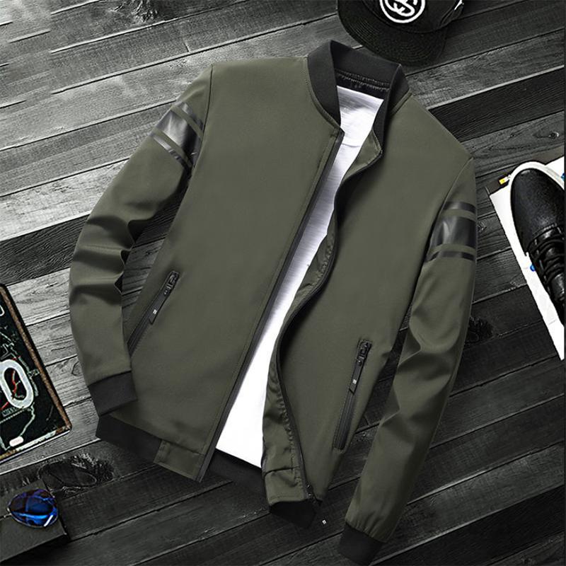 Men's Autumn Jacket Fashion Handsome Upper Jackets Grown Youth Korean Version Coats