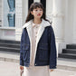 Winter Plus Velvet Denim Jacket Women's Loose Lamb-like Wool Padded Coat Short Student Cotton Coat