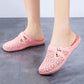Summer Hole Shoes Beach Bathroom Indoor Garden Sandals Slippers Women Wear Non-slip Baotou Breathable Home
