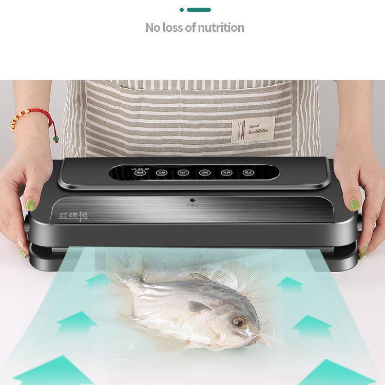 Vacuum Sealing Machine Food Packaging Preservation Machine Vacuum Packing Machine Household Compression Plastic Sealing Machine