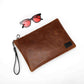 Fashion clutch bag men women rivet leather large capacity anti-theft shoulder bag Crossbody bags