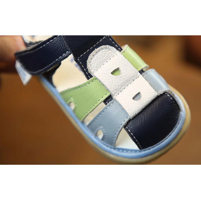 Children's Summer Sandals Soft Soled Boys and Girls Colorful Shoes Children's Antiskid and Kickproof Flat Sandals