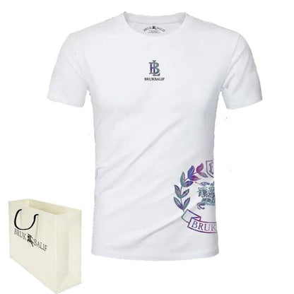 Modal T-shirt Summer Ice Silk Cool and Comfortable Tees Soft Breathable Casual Tops Men O-neck Short Sleeve Slim Shirt