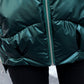 Fashion Women Winter Jackets Stand Collar Thicken Warm Down Coats Silver Bling Parkas 2021 New Lady Warm Jackets and Coat