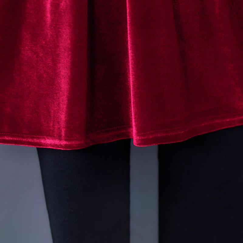 Autumn Spring Women Blouse Gold Velvet Shirts Tops Vintage Long-sleeved Lace V-neck Blouses Casual Loose Ladies Tops Female Clothes