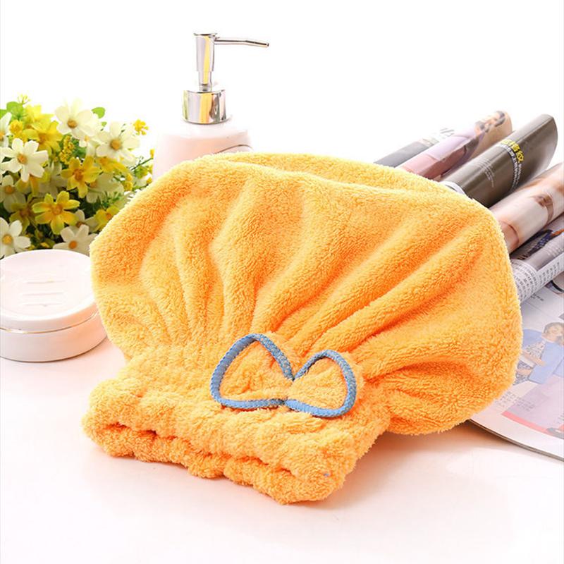Microfiber Cap for Quick Drying of Hair,Cap Towel Wipe Hair Shampoo Dry Women's Headscarf
