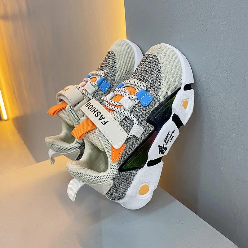 New Mesh Kids Sneakers Lightweight Children Shoes Casual Breathable Boys Shoes Non-slip Girls Sneakers