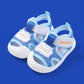 Baby's Summer Sandals Soft Soled Baby Walking Colorful Shoes Children's Antiskid and Kickproof Casual Flat Shoes
