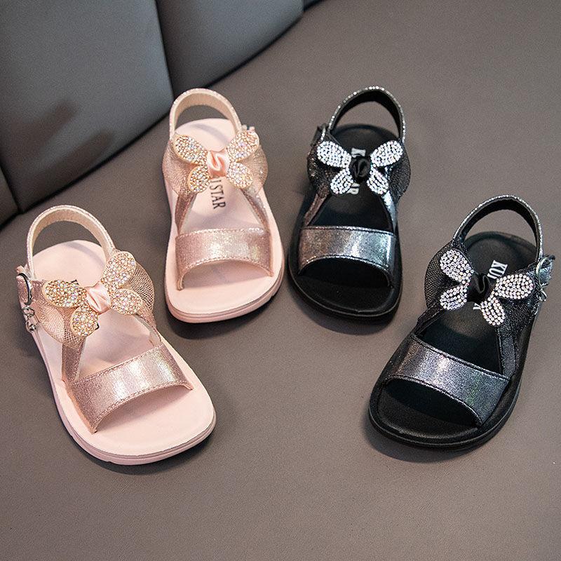 Children's Sandals  Girls  Princess  Baby Shoes  Summer Fashion  Soft Soles  Medium  Large Children's Shoes