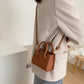 Pure Color Handbags Ladies Casual Fashion Personality Messenger Bags Shopping Shopping Handbags Shoulder Bags