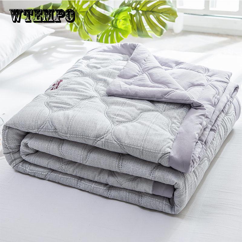 WTEMPO Comfortable Air Conditioning Is Replaced By Cartoon Summer Cool Thin Quilt Summer Quilt Core