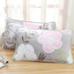 Coral Velvet Pillowcase Flannel Pillow Cover Winter Thicken A Pair of Pure Color Zipper Pillowcases 48*74cm