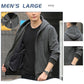 Plush Thick Hooded Sweater Men's Loose Long-sleeved Shirt Plus Fat Plus Size Casual Cardigan Jacket