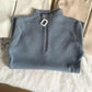 Half Turtleneck Knitted Bottoming Shirt Women's Inner Zipper Sweater Women's Western Style All-match Top Women's