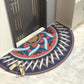 Semi-circular Carpet Floor Pad 40 * 80cm50 * 100cm Porch Door Pad Home Entrance Foot Pad Bathroom Pad Non-slip Water Wash