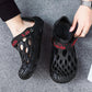 Men's Sandals Summer Outer Breathable Beach Hole Shoes Soft Sole Hollow Slippers