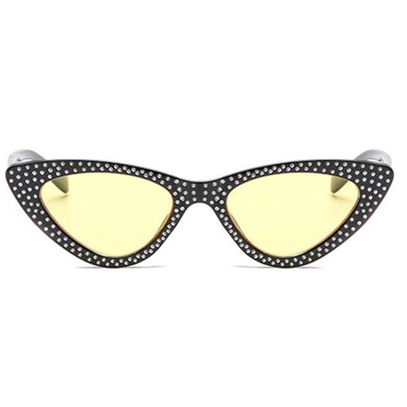 Cat Eye Sunglasses Women Luxury Retro Rhinestone Small Sun Glasses Brand Designer Ladies Vintage Fas