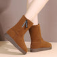 Women Boots Winter Waterproof Non-slip Snow Boots Women Winter Shoes Thick Fur Platform Ankle Boot