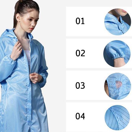 Professional Protection Suit Disposable Protective Clothing Reusable Antibacterial Dust-proof Clothe