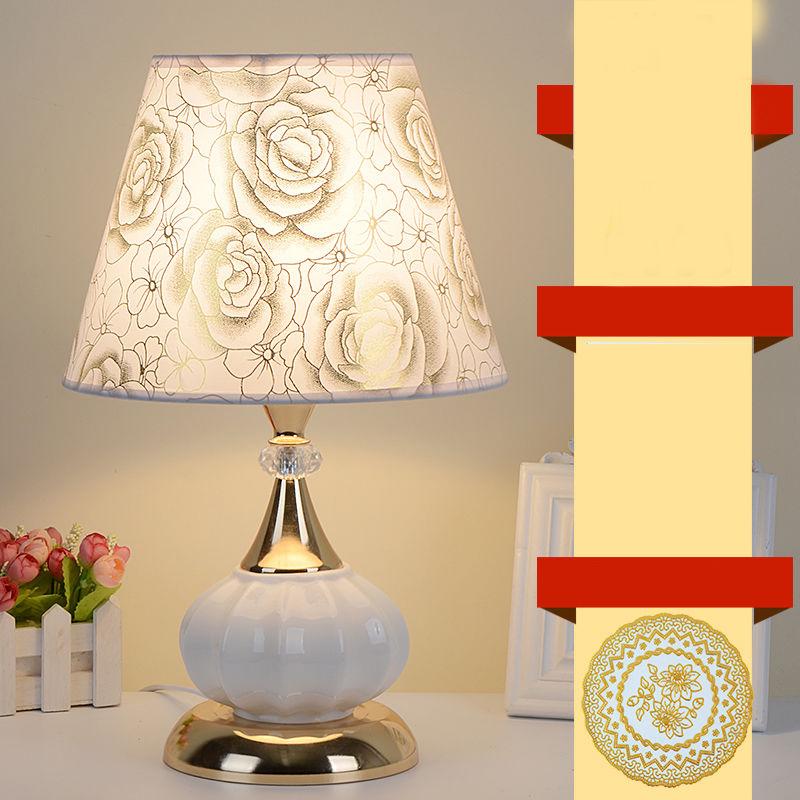 Lamp Table LED Modern Simple Bedside Light Switch Table Lights Metal Desk Lamps