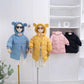 Children's Down Coat Mid-length Boys and Girls Padded Jacket Baby Korean Version Long Thick Super Cute Cute Winter Jacket