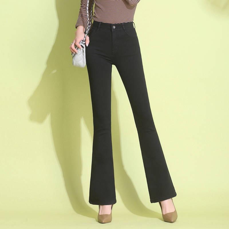 Retro Jean Women Flare Pant Womens Jeans Denim Casual Wide Leg Pants Women Loose for Women Jeans