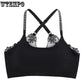 Running Sports Bra Yoga Brassiere Workout Gym Fitness Women Seamless High Impact Padded Underwear