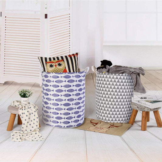 Urijk Laundry Basket Large Hamper Foldable Bag for dirty clothes Organizer laundry Bag Picnic Basket
