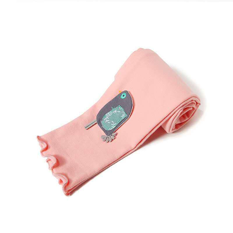 Spring and Autumn Girls' Leggings Children's Trousers Stretch Pants Casual Pants Solid Color Slim Leggings