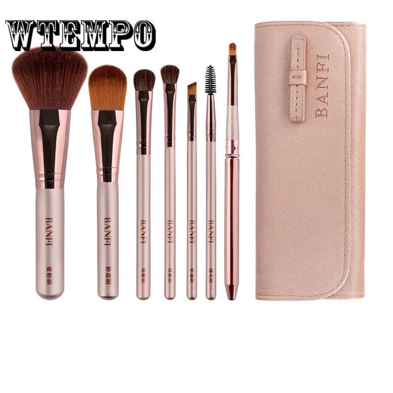 Foundation Powder Make-up Brushes Eyeshadow Contour Blending Cosmetic Brushes Set