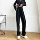 Wide Leg Pants Women's Autumn and Winter Trend High Waist Loose Slim Straight Leg Pants High Street Style All-match Casual Sports Pants