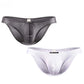 Men's Ice Silk Briefs Thin Section Mesh Eye Transparent Sexy Panties