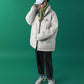 Two-sided Cotton-padded Jacket Winter Style Stand-up Collar Loose and Thick Cotton-padded Jacket Quilted Jacket Bread Jacket
