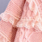 Thick Sweater Women Knitted Ribbed Pullover Long Sleeve Casual O Neck Jumpers Clothing Autumn Winter