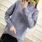 2019 Autumn and Winter Women Turtleneck Sweater Long Sleeve Slim Women Knit Sweater and Pullover