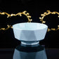 Diamond Bowl Set Creative Japanese-style Pure Color Household Ceramic Rice Bowl Instant Noodle Bowl