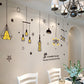 [Wall sticker ]Ceiling Lamp Wall Stickers For Kids Rooms Living Room Bedroom Kitchen Bathroom Art De