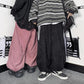 Corduroy Pants Women Are Thin and Wild Tide Ins Autumn Japanese Loose Wide Leg Pants Trousers