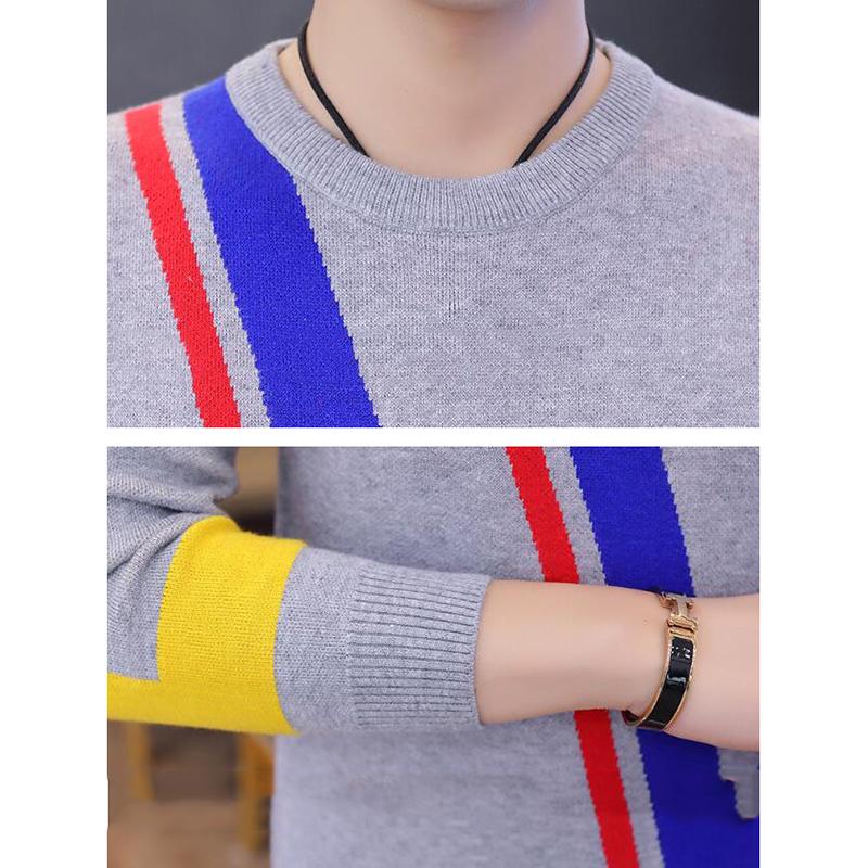 Casual Pullover Men Sweater Autumn Shirt Jersey Clothing Pull Sweaters Mens Fashion Male Knitwear