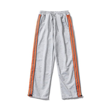 Loose Straight Leg Spring and Autumn Basketball Sports Casual Pants