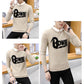Letter Sweater Men Long Sleeve Pullovers Outwear Man Sweaters Tops Slim Fit Knitting Clothing